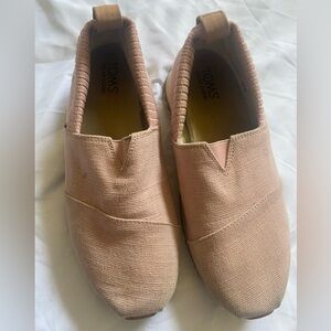 TOMS Women’s Resident 2.0 Slip-On Canvas Shoes — Dusty Rose- Size 7